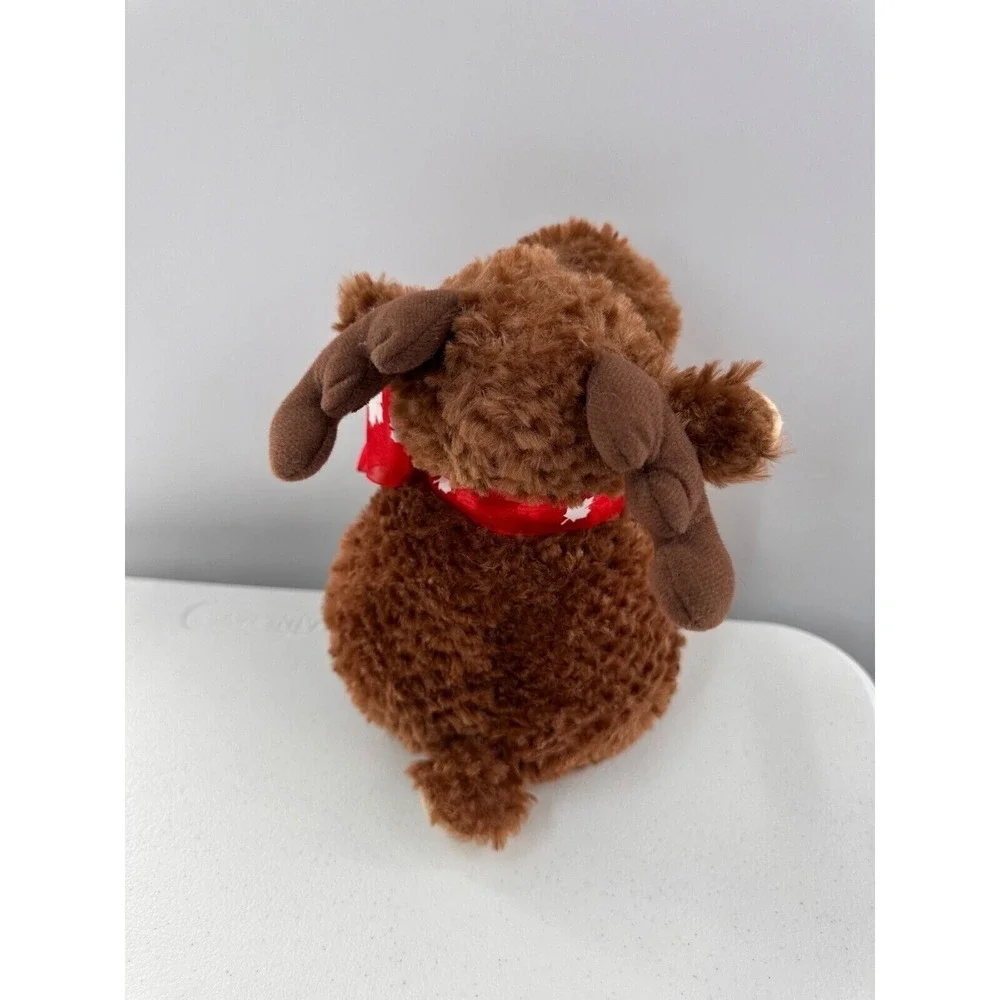 Plush Moose Hugging Baby Moose‎ Stuffed Animal By Creature Comforts Brown Maple